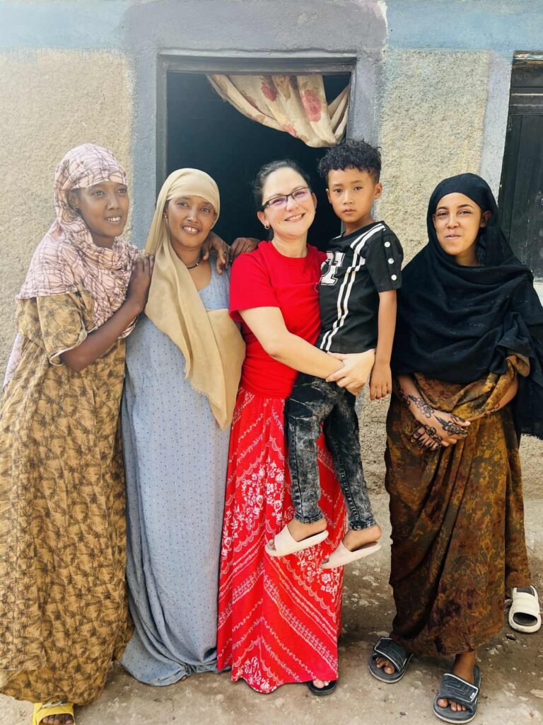 laura w/family